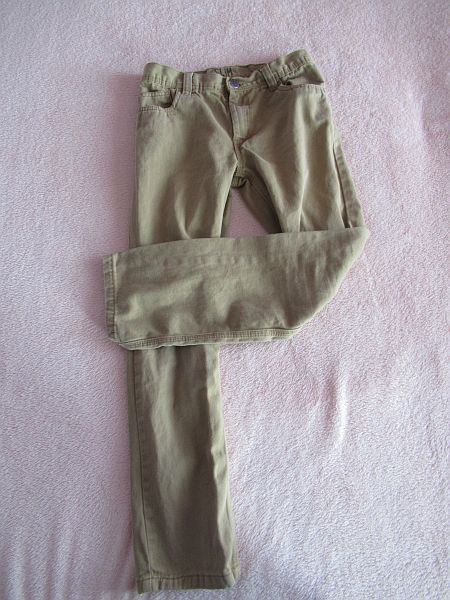 Slim chlapecké kalhoty vel. 146 - Denim