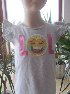 Emoji - Tričko vel. 110 - 116