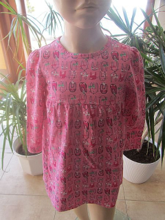 UK - Šaty s dlouhým rukávem vel. 98