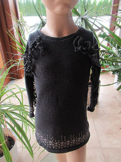 H&M - Šaty s dlouhým rukávem vel. 98 - 104