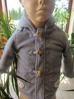 Bluezoo - Zimní kabátek s kožíškem vel. 80