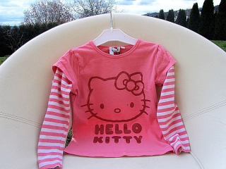 Sanrio - Tričko s dlouhým rukávem vel. 116