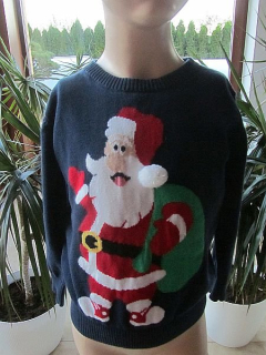 St.Bernard - Vánoční svetr vel. 110