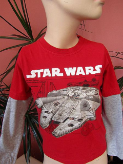 Star Wars - Tričko s dlouhým rukávem vel. 110