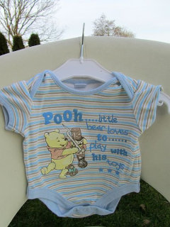 Disney - Medvídek PÚ body vel. 68