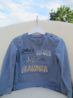 Chlapecké tričko dlouhý rukáv vel. 86 - F&F