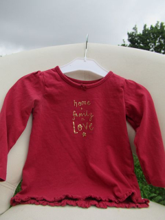 Dívčí tričko dlouhý rukáv vel. 86 - George