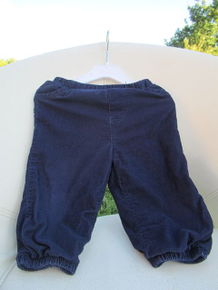 Chlapecké manžestrové kalhoty podšité bavlnou vel. 80 - F&F