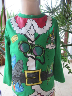 Chlapecké vánoční tričko vel. 110 - F&F