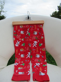 Vánoční pyžamové kalhoty vel. 92 - Nutmeg