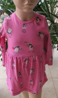 Dívčí vánoční šaty vel. 104 - M&S