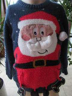 Chlapecký vánoční svetr vel. 110 - George