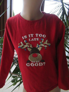 Chlapecké vánoční tričko vel. 122-128 - Primark