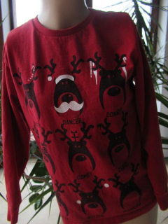 Chlapecké vánoční tričko dlouhý rukáv vel. 128 - Next