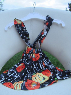 Halloween sukně s laclem vel. 74 - Anglie
