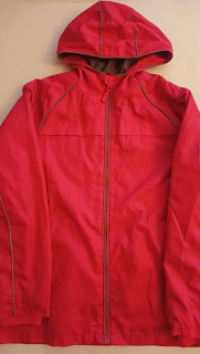 Malinová - růžová DÍVČÍ šusťáková bunda vel. 152 - George