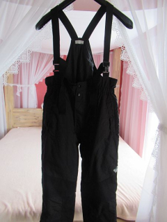 Unisex černé lyžařské kalhoty vel. 176 - DEU