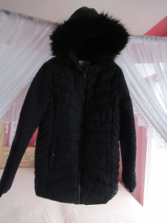 Dívčí tmavě modrý kabátek vel. 158 - YD