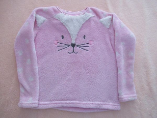 Dívčí mikina fleece vel. 122 - Matalan