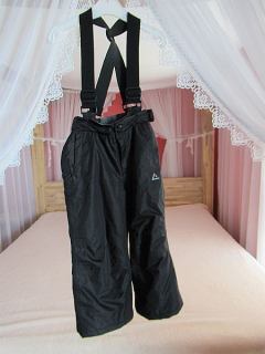 Unisex černé oteplovačky vel. 104 - UK