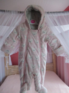 Dívčí zateplená kombinéza vel. 68 - M&S