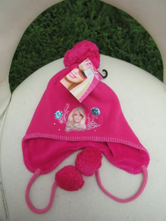 Dívčí Barbie zimní čepice vel. 54 cm - Barbie