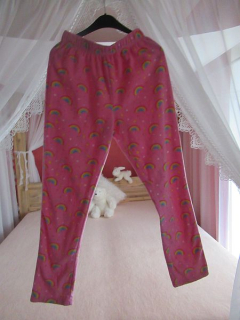 Dívčí pyžamové kalhoty fleece vel. 152 - UK