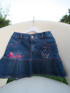 Dívčí riflová sukně vel. 122-128 - UK