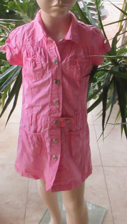 Dívčí šaty vel. 110 - Girl2Girl