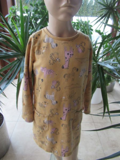 Dívčí šaty dlouhý rukáv vel. 110 - George