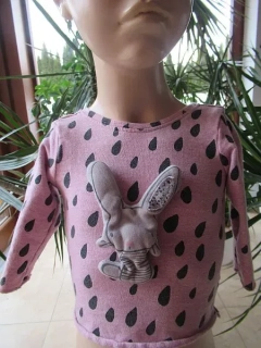 Dívčí tričko s dlouhým rukávem vel. 74 - Next