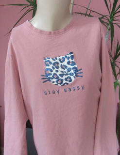 Dívčí tričko s dlouhým rukávem vel. 158-164 - George