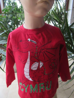 Chlapecké tričko s dlouhým rukávem vel. 98-104 - Urban