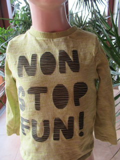 Chlapecké tričko s dlouhým rukávem vel. 104 - F&F