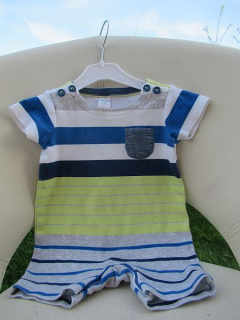 Chlapecký letní overal / Krátké pyžamo vel. 62 - Miniclub