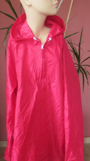 Dívčí malinová pláštěnková bunda DONOŠENÍ vel. M-L