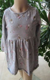 Dívčí šaty s dlouhým rukávem vel. 116 - Matalan
