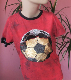 Chlapecké tričko NA DONOŠENÍ s měnícím se obrázkem vel. 128 - George