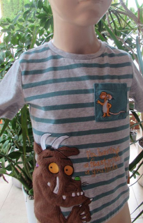 Chlapecké tričko vel. 98 - The Gruffalo