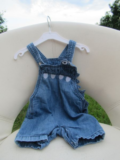 Chlapecké riflové kraťasy s laclem vel. 74 - Fred&Flo