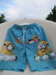 Mimoni chlapecké kraťasy / Koupací šortky vel. 122 - Minion