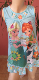 Frozen šaty vel. 122 - Disney