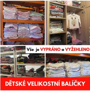 Chlapecký balík na váhu vel. 80, 1 kg, 10 ks oblečení 