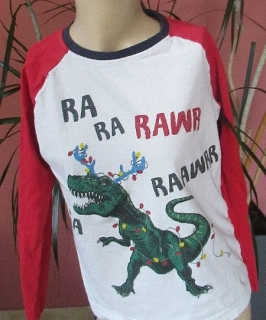 Chlapecké pyžamové tričko vel. 128 - Raawrr