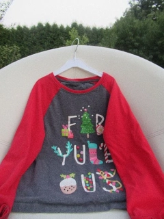 Unisex vánoční tričko vel. 128 - Next