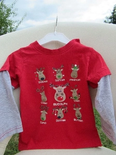 Chlapecké vánoční tričko vel. 86 - M&Co