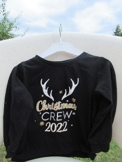 Unisex vánoční tričko s dlouhým rukávem vel. 92 - Baby