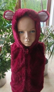 Dívčí vesta vel. 110 - Nutmeg