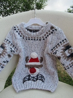 Chlapecký vánoční svetr vel. 80 - Next