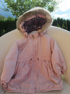 Dívčí přechodová bunda vel. 86 - H&M
